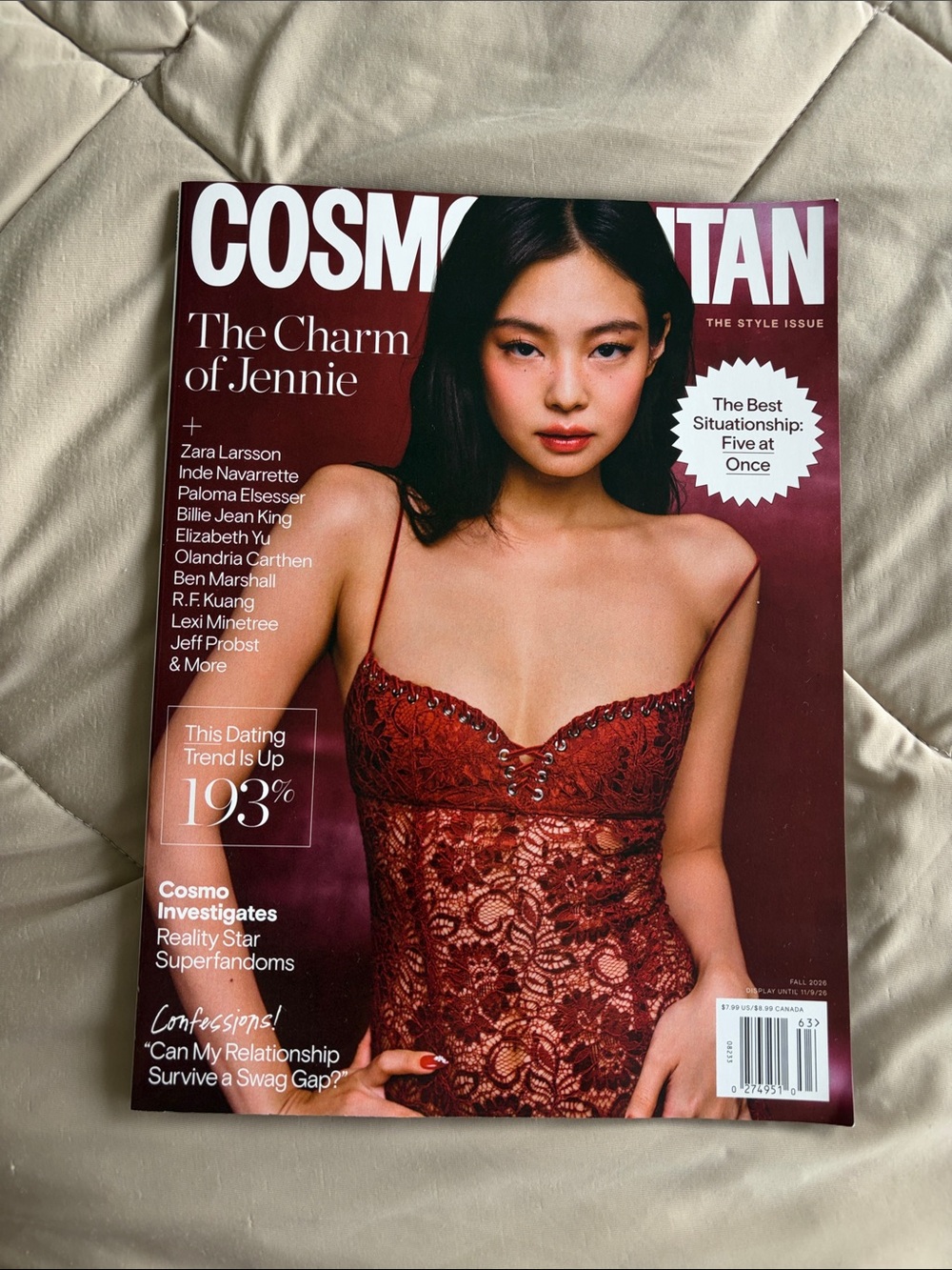 Cosmopolitan “The Style Issue” Fall 2026 Edition